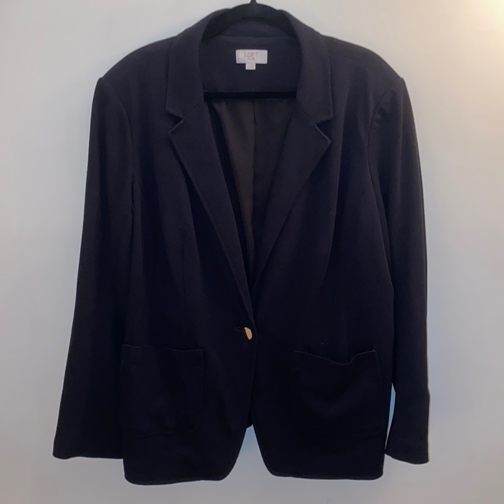 Ann Taylor Loft Plus blazer